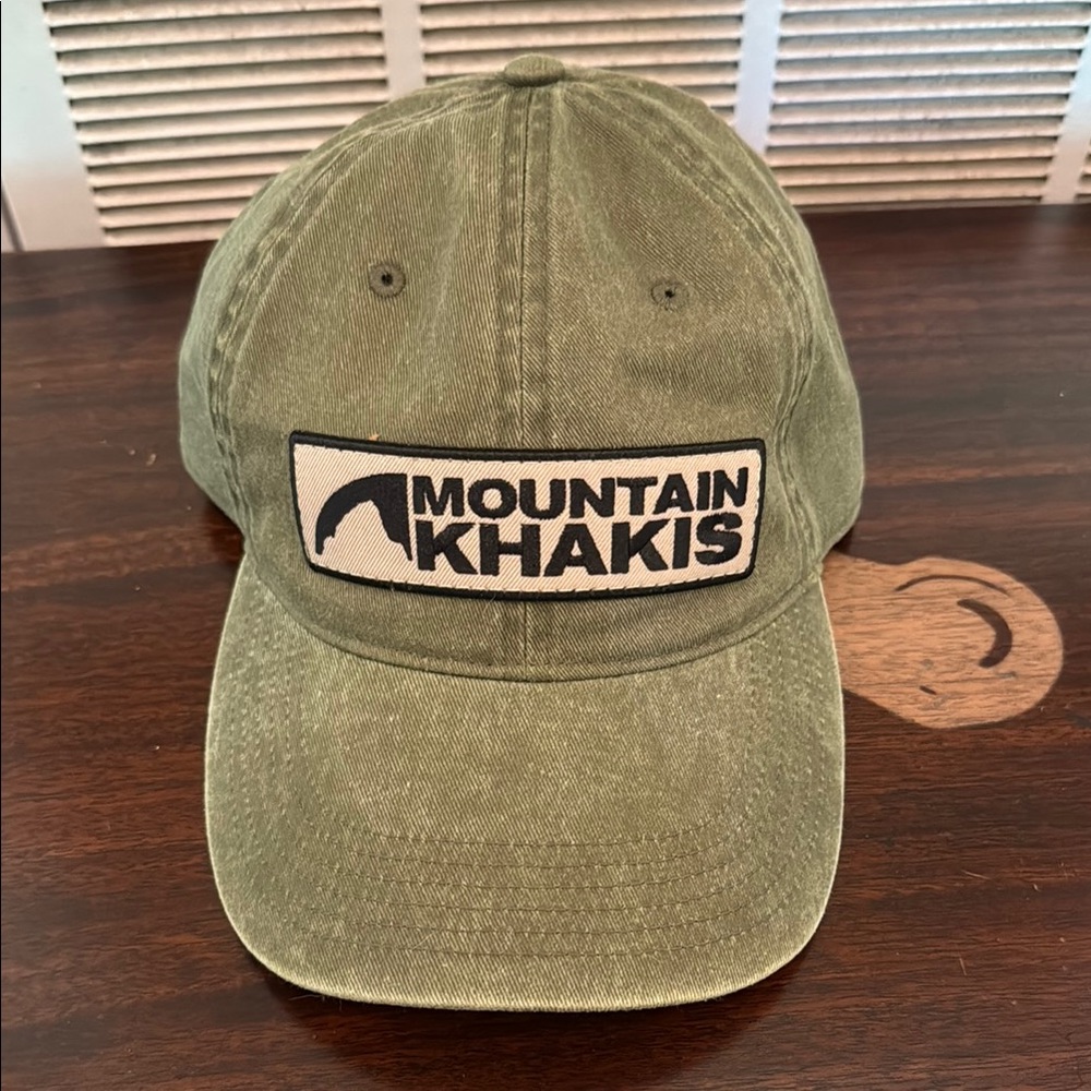 Mountain Khakis Olive Green Baseball Cap
